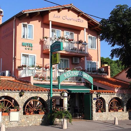 ארגלס-סור-מר Logis Hotel Restaurant Les Charmettes מראה חיצוני תמונה